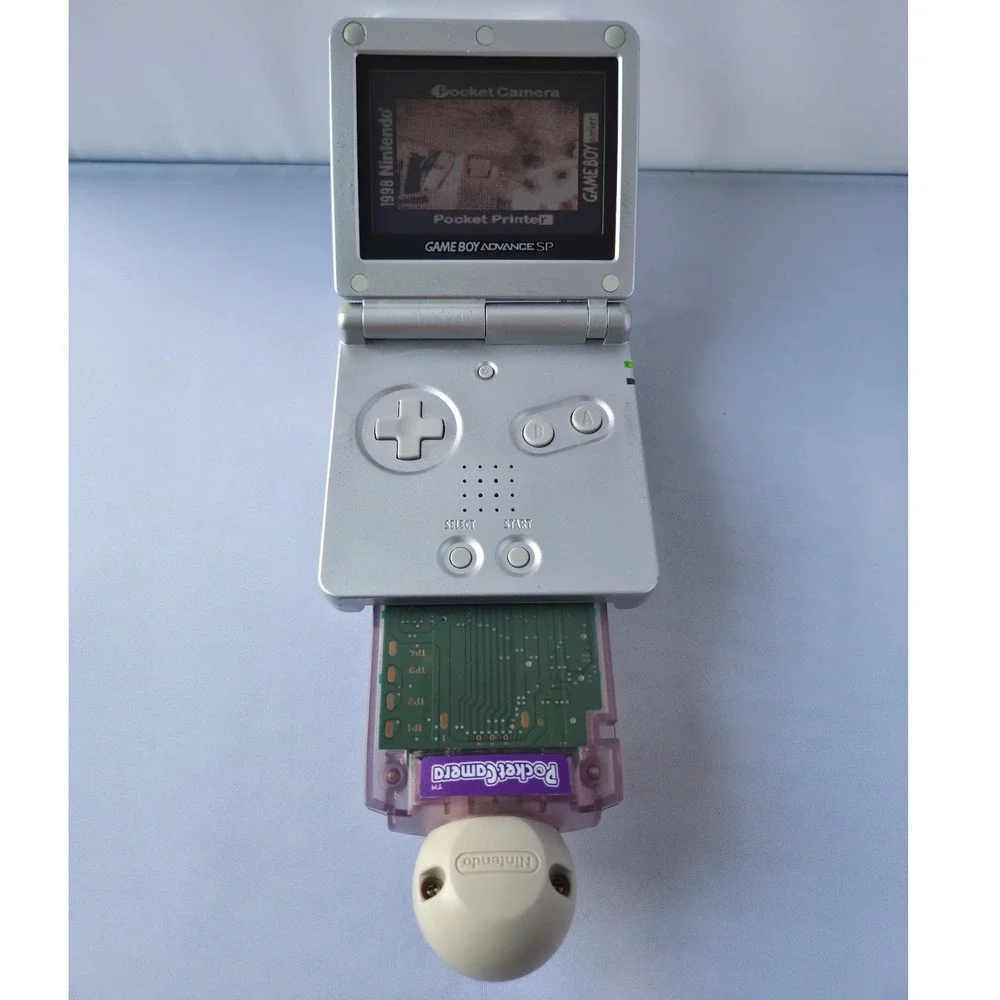 Authentic Japanese Pocket Camera Clear Purple (Game Boy) MGB-006 - TESTED